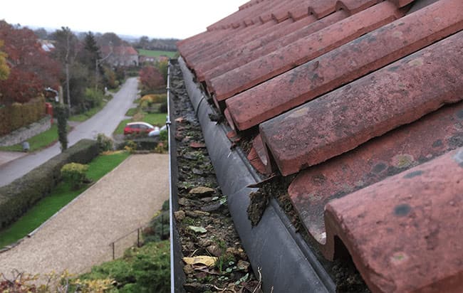 Blocked Gutter Cleaning in Methwold